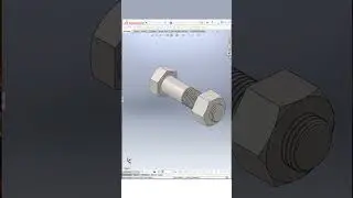#bolt&nut #assembly #animation #motionstudy #youtubeshorts #solidworks #animation #shortsvideosviral