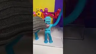 Cute Robot Pop tube #shorts #trend #poptubes #robot #asmr #satisfying #toys #best #popular