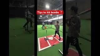 Tips to hit bombs 💪 how to hit better ⛽️ #baseball #shorts #mlb #hitting #sports #pitching