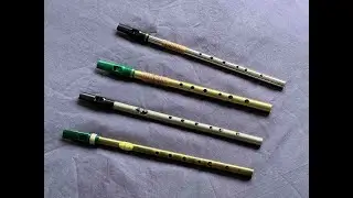 Irish Whistle Comparisons: Jerry Freeman Tweaked Mellow Dog and Blackbird vs Feadog Original and Pro