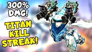 Crazy 300% AO JUN GLACIER TITAN KIll Streak | War Robots MK2 Gameplay WR