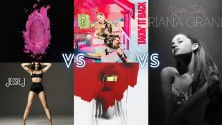 Pinkprint VS Takin it back VS Anti VS Yours Truly VS Sweet talker
