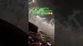 PSL opening ceremony at Multan Cricket stadium 🤩🥳#psl2023 #multan #cricket #stadium #opening