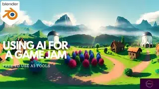 How I used Ai and Blender for a game jam
