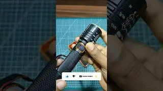 Ultra Bright Metal Torch &ndash; Must See! #shorts #torchlight #flashlight #torch