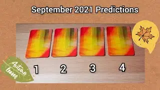 September Forecast 2021 ✨Pick a card reading✨#pickacard #tarot #septemberpredictions