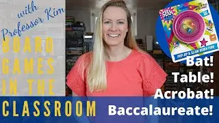 SLAM WORDS! Learn How to Bring Board Games into the Classroom in this Mini Lesson with Professor Kim