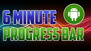Android Studio : How to Add and Use a Progress Bar