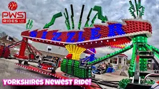 YORKSHIRES NEWEST RIDE! | M&B Attractions - Sizzler - Wakefield Super Value Funfair 2024