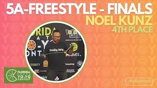 Noel Kunz &ndash; 4th Place &ndash; 5A Freestyle Finals &ndash; 2025 Florida State Yo Yo Championships