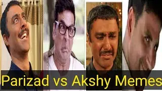 Parizad memes complition with Akshy kumar /viral Tv