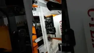 Warp tying machine