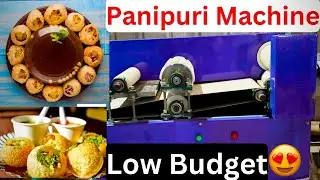 Golgappa Making Machine | Small Pani Puri Machine 😱