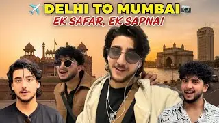 Delhi to Mumbai - Ek Safar , Ek Sapna 🥺❤️