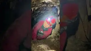 満奇洞未公開エリア匍匐前進