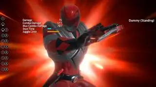 Jason Lee Scott w/ Kat Manx Assist 26 Hit Combo - Power Rangers: Battle For The Grid