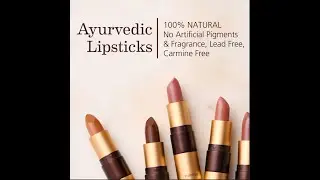 100% Natural Ayurvedic Lipsticks | 22 Shades | Chemical Free | SoulTree |
