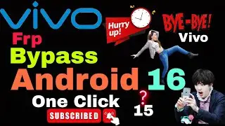 Big Update All Vivo Frp Bypass Android 16 To 15 One Click All Security 2026🔥Any Problem One Solution