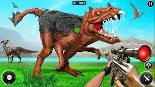 Wild Dinosaur🦖 Hunting Dino Sim || How to Wild Dinosaur Hunting Dino Sim || Android mobile gaming