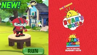 TAG WITH RYAN UPDATE - HERO COMBO NEW CHARACTER UNLOCKED - Ryan's World the Movie costumes! Gameplay
