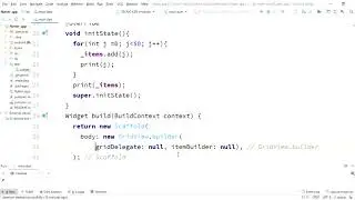 Flutter -GridList (Mobile App Development)