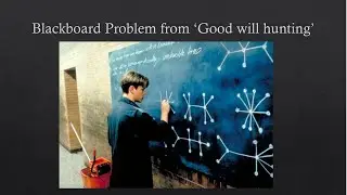 Solving the Blackboard problem from the movie 