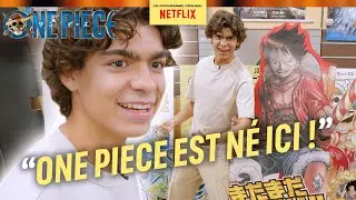 LUFFY découvre les origines de ONE PIECE chez SHUEISHA