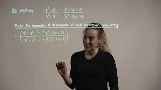 Multiplying Rational Expressions (Example 1)