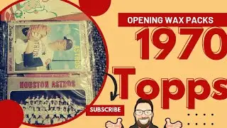 RARE 1970 Topps Baseball Cards Rack Pack Opening.