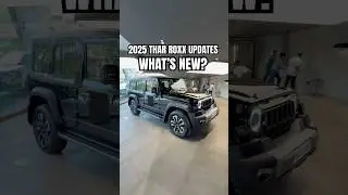 The 2025 Mahindra Thar just got some exciting updates! 🔥#PowerDrift #PDArmy #MahindraTharROXX