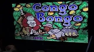 Commodore 64-peli CONGO BONGO (levyke)