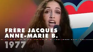 FR&Egrave;RE JACQUES &ndash; ANNE-MARIE B. (Luxembourg 1977 &ndash; Eurovision Song Contest HD)