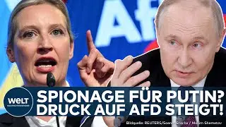 DEUTSCHLAND: Weidel und Chrupalla unter Druck! Spionage der AfD f&uuml;r Putin? Union will Aufkl&auml;rung