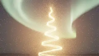 Jingle Bells ✨ Twinkling Tree & Gentle Aurora | Even Loop Christmas Light (35s)　#JingleBells