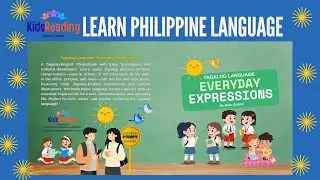 Tagalog Language Everyday Expressions Children's Book