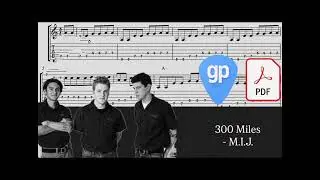 M.I.J. - 300 Miles PDF AND Guitar PRO Tabs [TABS]