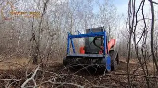 Promac HSM 60 Drum Mulcher first test by Swift Fox Industries