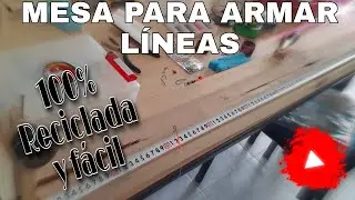 MESA PARA HACER LINEAS CASERA