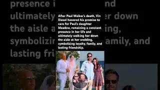 Promise kept through lifelong friendship#VinDiesel #PaulWalker #Family #Loyalty #Friendship