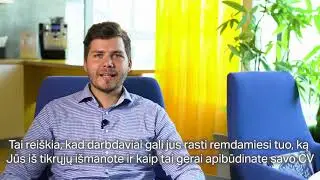 CV-Online tinklapis atsinaujino. Ie&scaron;kantiems darbo.