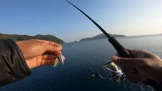 Mancing rasa Tawuran one cast one strike | Ultralight Fishing x Eging.