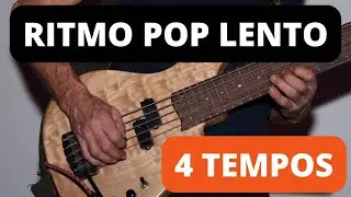 Ritmo pop lento de 4 tempos e suas varia&ccedil;&otilde;es para tocar na igreja.