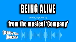 Company' - Being Alive (Karaoke Version)