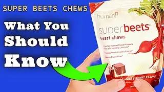 humanN SuperBeets Heart Chews - Nitric Oxide Production and Blood Pressure Support - Grape Seed