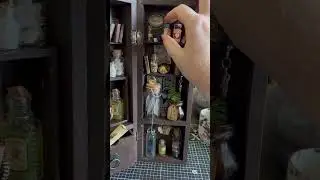 Witches apothecary #witch #apothecary #miniapothecary #witchesapothecary #potions #halloween #craft