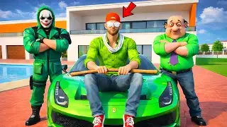 😱 Jack Green Gang Fight with Blue Gang in Indian Theft Aura Simulator 🔥🤩 Aryan Gamerz 