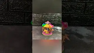 Beautiful Paper Carousel | Easy Origami Craft | DIY 3D Paper Craft