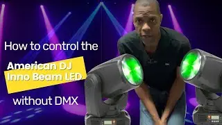 How to set-up and control Inno Beam LED - ADJ Lighting in Master / Slave mode