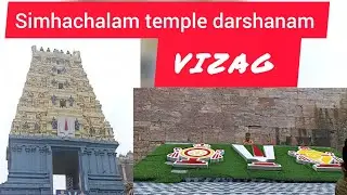 Simhachalam/Vizag/varaha lakshmi narasimha swamy temple darshanam 🙏🏻🙏🏻#viral #vizag #simhachalam 