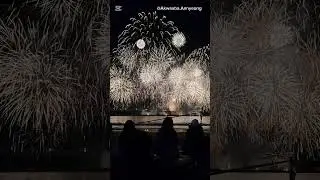 Busan International Fireworks Festival! 🎆🎇✨ #Busan #Fireworks #Festival #부산불꽃축제 #부산세계불꽃축제 #광안리